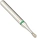 Crosstech Multi-Use Diamond Burs 822/008C (0.8mm head size, 1.6mm head length), Friction Grip Shank, Coarse, Pear (Pack of 5)