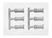 50633 Adjuster 4mm 44002