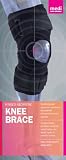 Medi 3XL Neoprene Knee Wrap with Hinges & Straps, 3X-Large, Blue