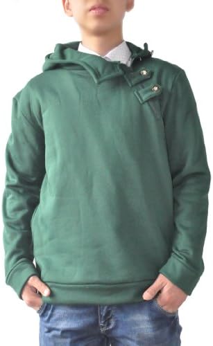 WantDo Men's Fashion Hoodie Jacket ZH-W03 Green,X-Large