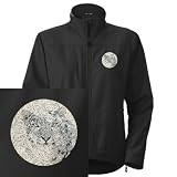 Artsmith, Inc. Women’s Embroidered Jacket Snow Leopard HD Apple – Medium thumbnail