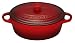 Le Creuset Stoneware 12-Ounce Mini Oval Cocotte, Cherry