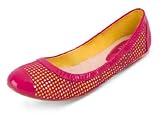 Produkt-Bild: Bloch - Lolly Pop Edel Ballerina - Marlin-Leder auf Lackleder mit Netzoptik Pink/Gelb 37,5 EU