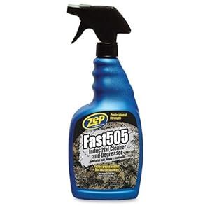 Zep Fast 505 Industrial Cleaner and Degreaser - Spray - 1 quart - Blue