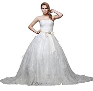 Taffeta Feathers Lace Beaded Applique Sweetheart  Dress