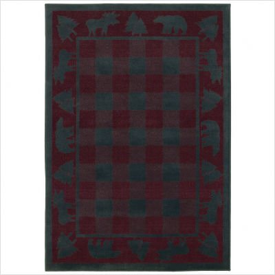 Woodlands Scarlet Rug Size: 9'3