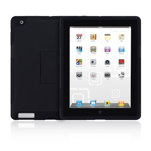 Incipio iPad-211 Silicrylic for Apple iPad 2 - Black/Black