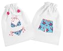 Wet Bathing Suit Bags for Him & Her-Maui by Zazendi