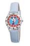 Disney Kids' D821S400 Minnie Mouse Time Teacher Blue Strap Watch