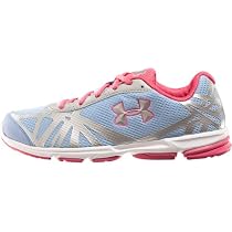 Girls' UA Reign Grade School Running Shoes Non-Cleated by Under Armour