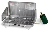 FTS Value Shipping - Stainless Steel Two Burner Propane Stove - 161-213-22
