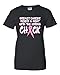 X-Large Black Womens Breast Cancer Picked A Fight With The Wrong Chick T-Shirt