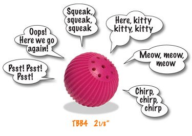 Babble Ball - Kitty Size - 2 1/8 in Pink