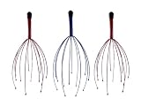 Head Massager Set of Three (Assorted)