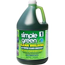 Simple Green 11001 Clean Building All-Purpose Concentrate Cleaner, 1 Gallon Bottle