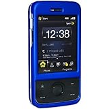 Amzer Rubberized Snap On Crystal Hard Case Sprint PCS HTC Touch Pro ( Blue  ....