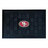 Fanmats 11454 NFL San Francisco 49ers Medallion Door Mat
