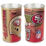 San Francisco 49ers 15" Official Logo Waste Basket