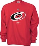 Carolina Hurricanes -Red- Primary Logo Crewneck Sweatshirt