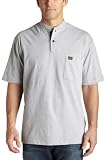 RIGGS WORKWEAR by Wrangler Mens Short Sleeve Henley
