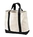 2-Tone Shopping Tote Bag