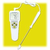 Hand Held Large Display Alarm Cooking Thermometer for the Visually Impaired