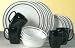 CORNINGWARE-CORELL 1055449 BLK 16 PC CLASSIC CAFE Case of 2