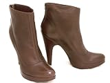 Women's Jessica Simpson Pami Chocolate Leather Boots sz 9.5 M