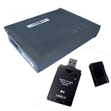 8 Cells Batterty For Dell LATITUDE 100L With USB2.0 All-In-One Card Reader