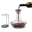 RSVP WINE-F Endurance Wine Decanting Funnel & Stand