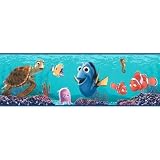 Disney Finding Nemo Blue Wall Border