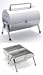 Portable Oil Drum Style BBQ