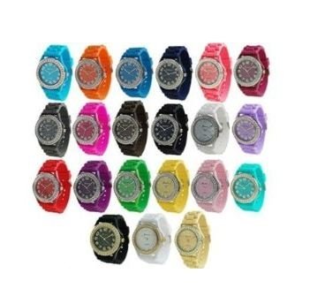 Wholesale Lot Of 10 Jelly Geneva's Women Watch 7805