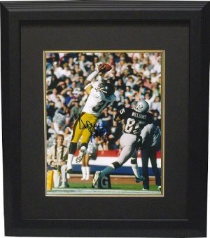 Donnie Shell Autographed/Hand Signed Pittsburgh Steelers 8x10 Photo Custom Framed