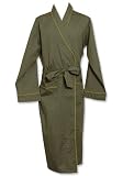 Bedhead Men's Olive Insignia Green Egyptian Cotton Robe