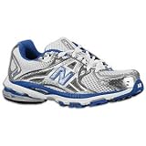 New Balance Women's WR1224 Running Shoe,Silver/Blue,9.5 B