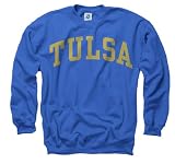 Tulsa Golden Hurricanes Royal Arch Crewneck Sweatshirt