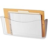 Rubbermaid Unbreakable Single Pocket Wall File, Legal Size, Clear (65980ROS)