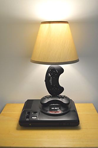 Sega Genesis Desk Lamp Light Sculpture with Lampshade