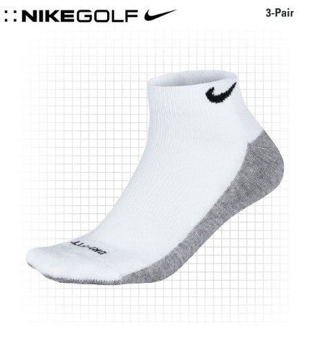 Nike Golf Dri-FIT Anklet 3-Pair Sock
