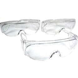 3 Shooting Safety Glasses Clear UV Vision Protection