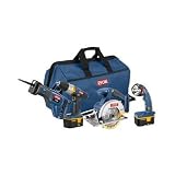 Factory-Reconditioned Ryobi ZRP842 ONE Plus 18V Cordless Super Combo Kit