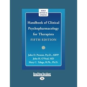 Handbook Clinical Psychopharmacology: Fifth Edition