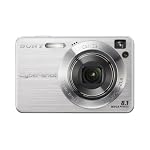 Sony Cyber-shot W130 Digital Camera - Silver (8.1MP, 4x Optical Zoom) 2.5