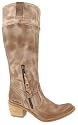 Kickers Stiefel Utopiale Damen, braun/beige