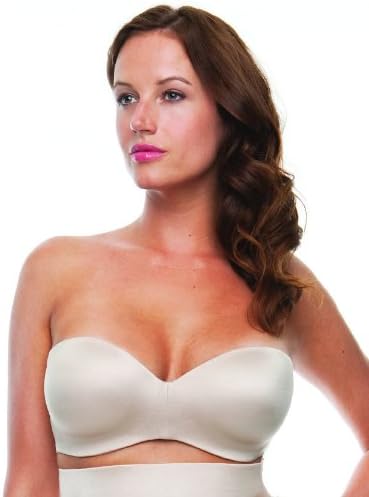 Body Naturals Microfiber Strapless Convertable Bra