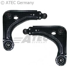 2X Querlenker VORNE UNTEN LINKS UND RECHTS MIT LAGERBUCHSE UND TRAGGELENK INKL. MUTTERN, FORD FIESTA GFJ BJ 89-93 +FORD COURIER BJ 91-96