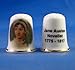 Porcelain China Collectable Thimble - Jane Austen - Free Gift Box