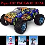 Himoto Viper XST Truck 2.4GHZ 1 10 Nitro RC+Starter Kit+1Qt Fuel by Himoto Racing