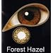 Coloured Contact Lenses with 120ml Solution and Case - Forest Hazel (3 Months)